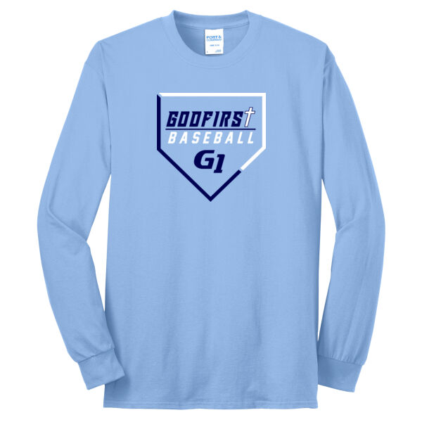 G1 Plate - Long Sleeve Core Blend Tee Thumbnail