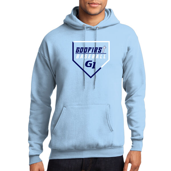 G1 Plate - Core Fleece Pullover Hooded Sweatshirt Thumbnail