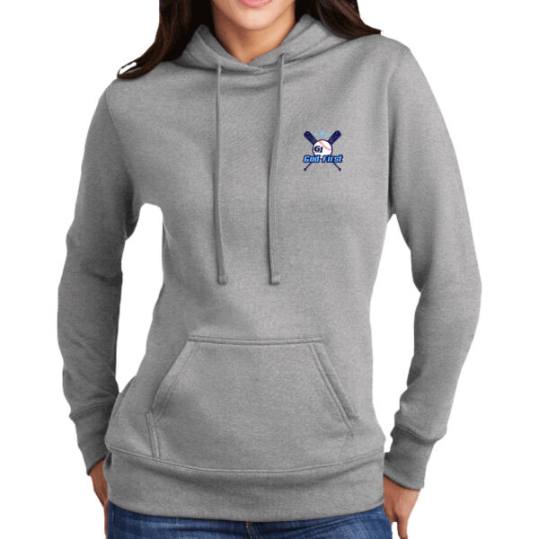 God First Stars - Women's Core Fleece Pullover Hooded Sweatshirt Thumbnail