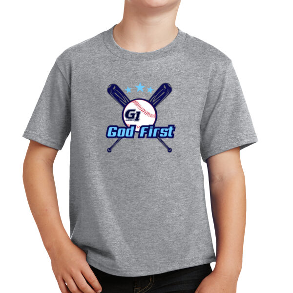 God First Stars - Youth Fan Favorite Tee Thumbnail
