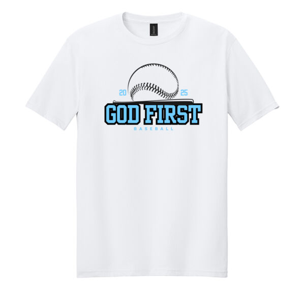 God First Bat - Softstyle ® T Shirt Thumbnail
